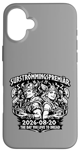 Surstromings�v���~�A2026�U�E�f�C�E���[�E�����E�g�D�E�h���b�h �X�}�z�P�[�X iPhone 16 Plus �p