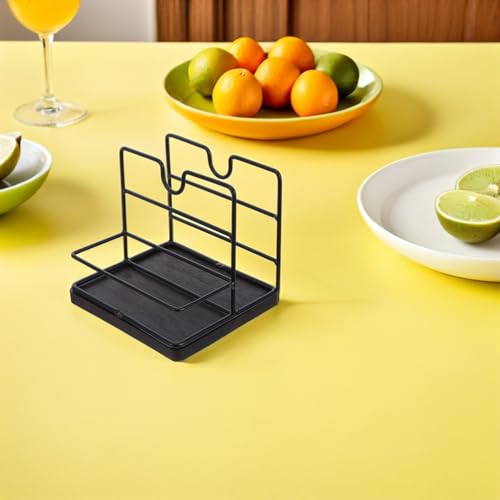 Plateau de rangement pour serviettes papier lors des repas