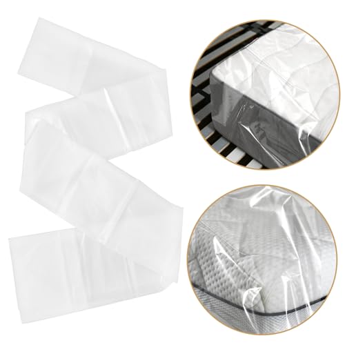 Bolsa para envolver colchones Abaodam grande protector de plástico blanco 8