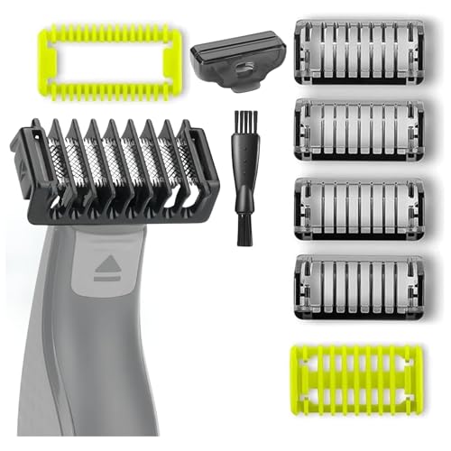 Giulia Beauty Sabots 3.0 1/2/3/5mm Compatible O Blade QP2824 QP2724 QP2520 QP2630 QP65XX – Peignes Guides Tondeuse Bi Directionnel, Coupe Précise,...