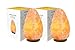 Price comparison product image SourceDIY Pack of 2 | 3-5 KG Natural Himalayan Crystal Rock Salt Lamp with BS Button Cable, Pink