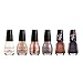 SinfulColors Nude Nail Polish Collection, Pack of 6 (Easy Going, Coco Bae, Hush Money, Hot Toffee, Taupe is Dope, Street Legal)