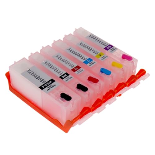 Cartouche rechargeable PGI-780 CLI-781 à réservoir transparent pour TS8270