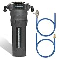 HomeWater EZChange Single Stage Under Sink Water Filter | Direct Connect Supreme Water Filtration System | Reduces Lead, Chlorine & Improve Water Quality | Made in North America