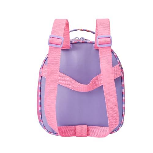 Kit Mochila Rodinhas Princesa Ariel Infantil Com Lancheira Térmica E Estojo Escolar Simples Pequena