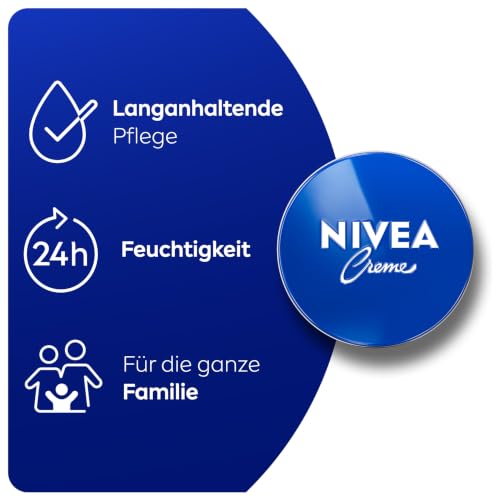 NIVEA Creme Feuchtigkeitspflege, 250 ml – Ansicht 4