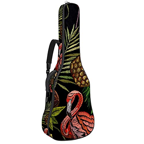 Housse de guitare avec double bandoulière réglable et ajustement universel