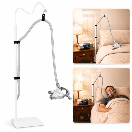 CPAP Hose Holder Adjustable Bedside Anti-Rust Alloy