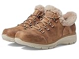 Skechers Zapatos fáciles de llevar para mujer, aventuras de otoño, manos libres, Beige Bronceado, 39 EU