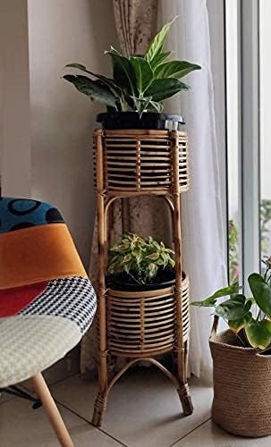 See full amazon price history chart for CRAFTCANE Handmade Bamboo Cane Wooden Planter Stand for Home, Living Room, Balcony, Indoor, Outdoor Garden, Flower Plant Stand CRAFTCANE Handmade Bamboo Cane Wooden Planter Stand for Home, Living Room, Balcony, Indoor, Outdoor Garden, Flower Plant Stand (B0CT3VCM4F) Amazon Price History, Amazon Price Tracker