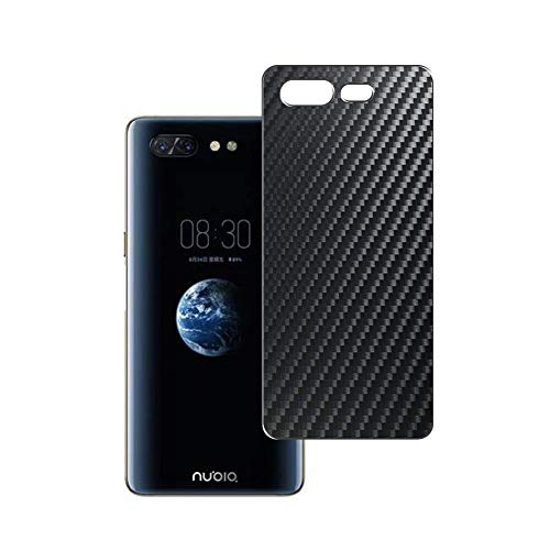 VacFun 2 Piezas Protector de pantalla Posterior, compatible con ZTE Nubia X, Negro Película de Trasera Espalda Piel NuevaVersión