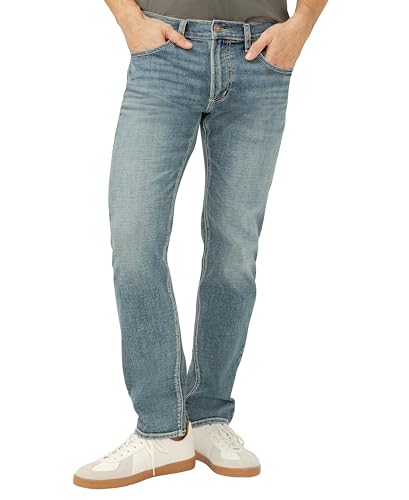 Silver Jeans Co. Men's Konrad Fit Slim Leg Luxe Heritage Jeans