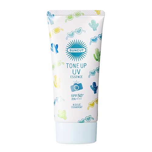 Suncut Sunscreen Kose Tone Up UV Essence Mint Green Color Control Waterproof 80g - Crystal Floral Fragrance – Ansicht 3