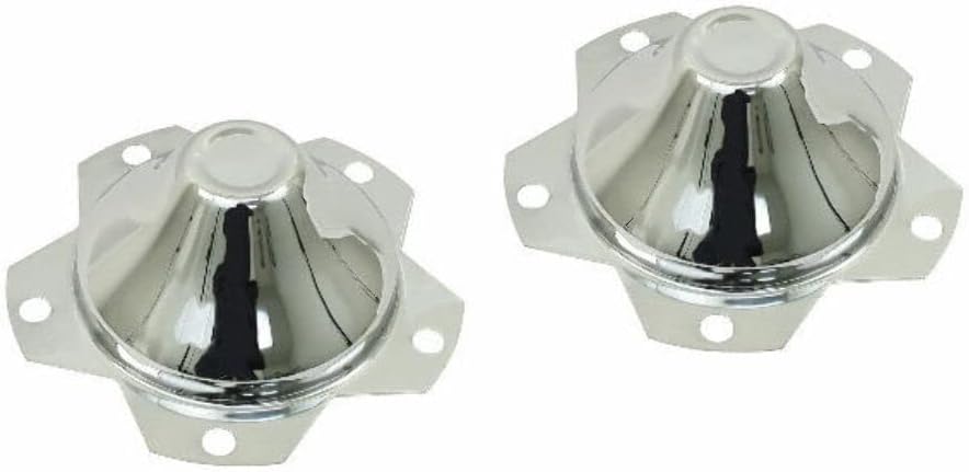 CHROME WHEEL COVERS 5 BOLT VW , dune buggy vw baja bug