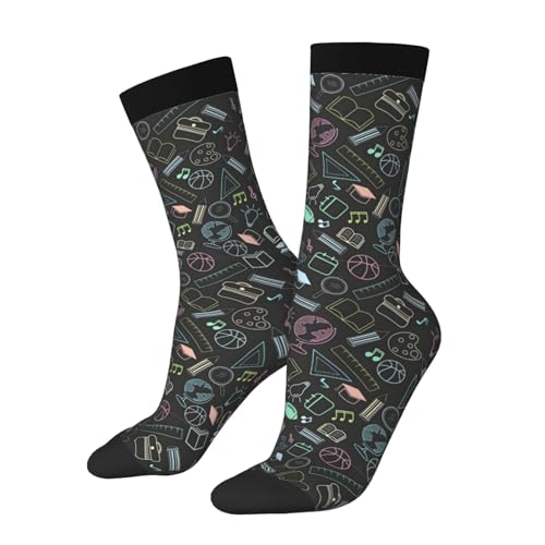 Calcetines De Trabajo Fórmula Matemática Support Calcetines Antideslizante Medias Antiampollas Calcetines Para Correr Ciclismo Futbol