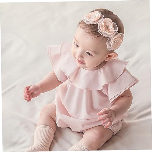 Abaodam 2 Unidades Lenço De Bebê Tiaras De Menina Hijab Faixa De Cabeça Para Menina Elástico De Cabe