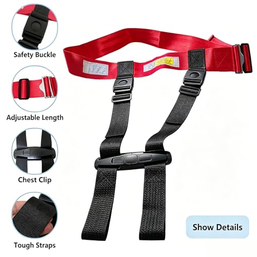 Cares Harness for Toddler Airplane Seat, Airplane Safety Travel Harness by LEADTOEASY - Used condition - Image 2