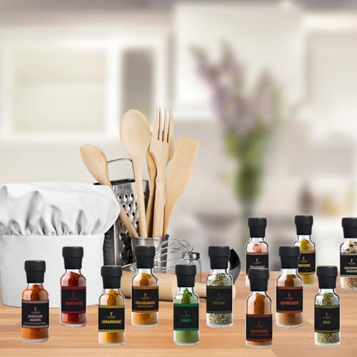image for TILZ COLLECTION Spice Gift Set -24 Gourmet Spices For Cooking, Grillin