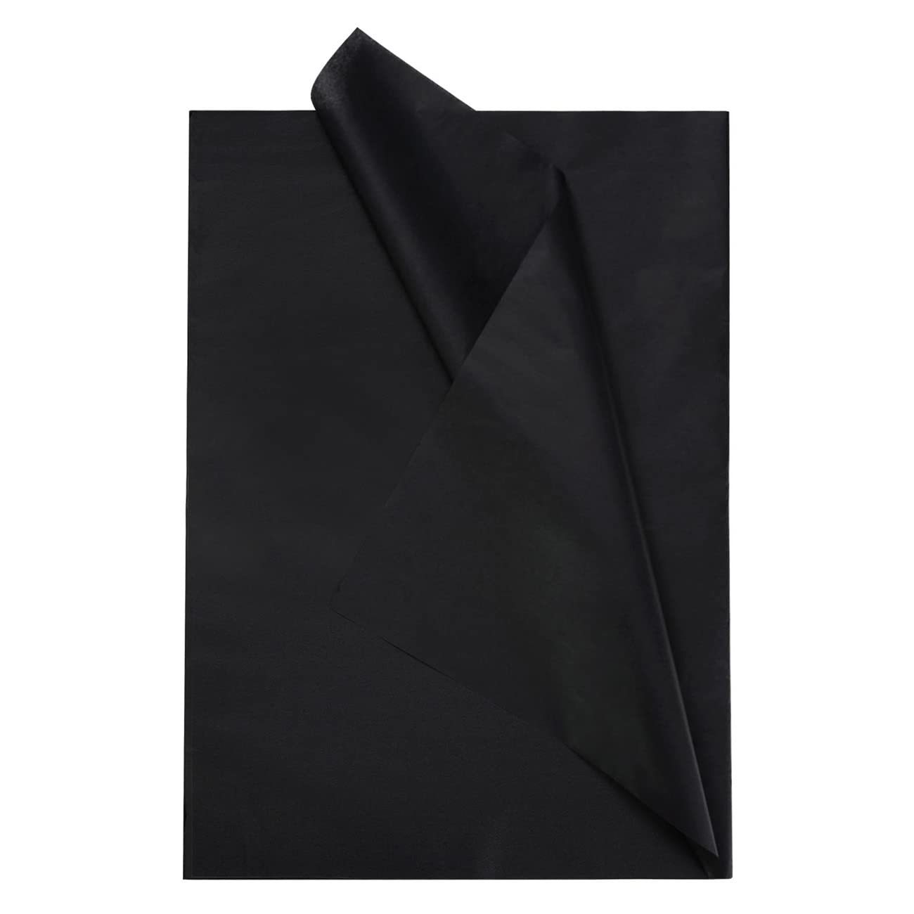 Ainmto 50 Blatt Schwarz Decoupage Seidenpapier, Geschenkpapier Seidenpapier - 50x70 cm