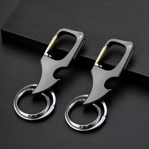 NOTEX_2-in-1 Mini Folding Knife Keychain with Carabiner Clip - Image 8