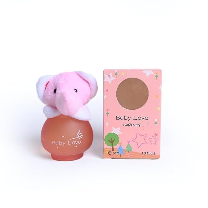 Baby Love Sweet Perfume Children's Fragrance, Blue Elephant Design, 50ml(1.7 floz)-picture-17