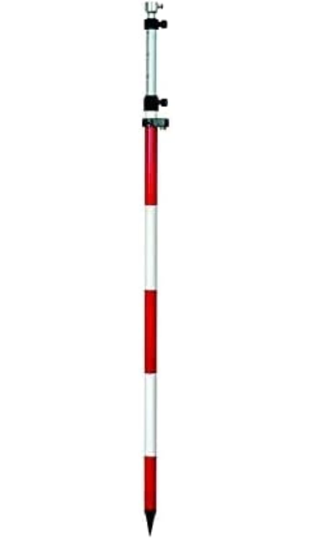 Aluminum Prism Pole with Quick Release Clamp (2.15M)-image-4