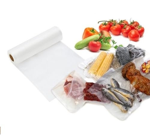 Rolo Bobina De Saco A Vácuo Com Ranhuras 30CM X 5M Para Alimentos...