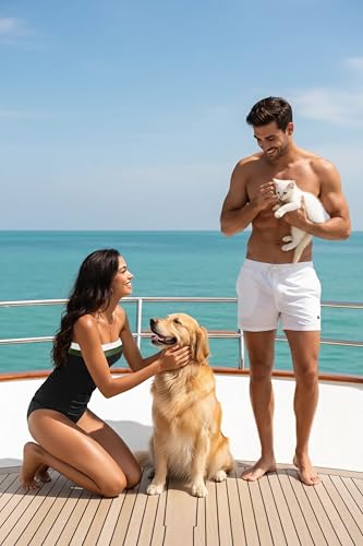 25 Flattering Tankinis for Women Over 50 Just For You in 2026 4 Daci Black Color Block Bandeau Tankini Swimsuits for Women - Two Piece Ruched Tummy Control Bathing Suit Strapless Swimwear with Bottom L