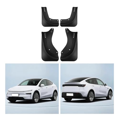 Guardabarros para Tesla Model Y 2025 protegen tu coche de arena y nieve 6