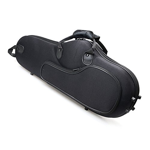 High Grade Durable Cloth Alto Saxophone Case Saxophone Box (Black)