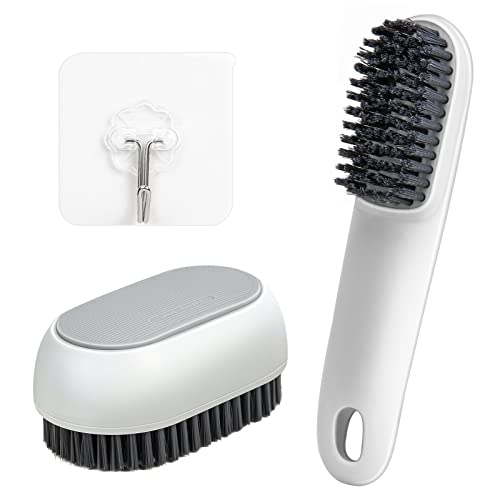 Nail Brushs, Handle Grip Nail Brush Fingernail Scrub Brush, Hand And Nail Cleaning Brush Set, Durable Stiff Bristles Hand Scrub Brush, Multifunctional Brush For Toes And Nails Men Women #TOP5