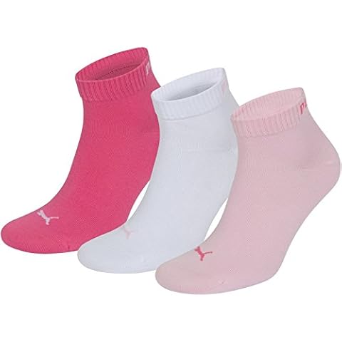 Puma Pink Lady Quarter Socks (3 Pairs) Cover