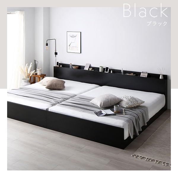 ベッド ワイドキング 200 S＋S 3ゾーンポケットコイルマットレス付