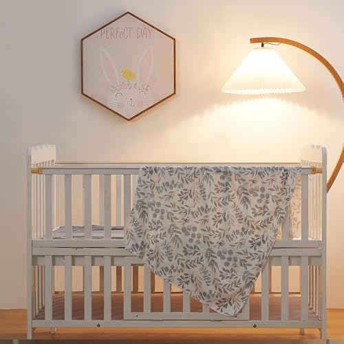 Image of Viviland Jersey Swaddle Blanket, Ultra Soft Stretchy Receiving Blanket, Newborn Swaddle Wrap for Boys & Girls, 40 x 30 inches, 2 Pcs