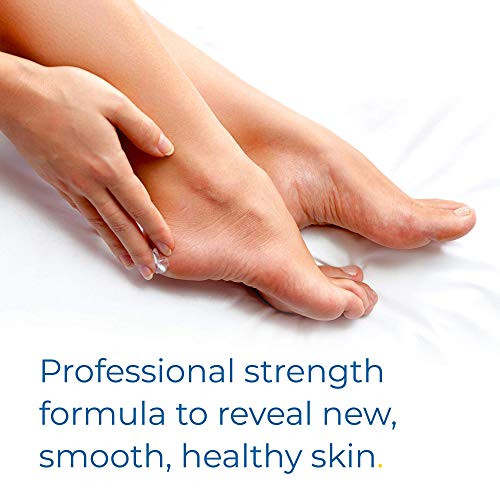 Dr. Scholl's Dry, Flaky Skin Remover Ultra Exfoliating Foot Lotion with Urea for Rough Dry Cracked Feet, Heal and Moisturize for Healthy Looking Feet, Intensive Foot Care, Alpha Hydroxy Acids, 3.5 oz