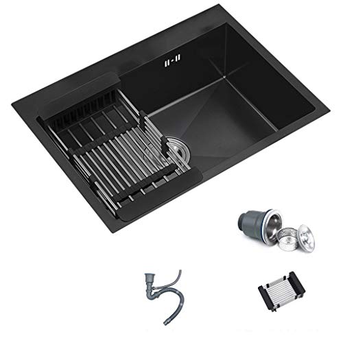 Küchen Wannen Küche große Kapazitäts Wannen Edelstahl Wannen Geschirrspüler Spüle Multifunktionsgemüsewaschkorb Platz Waschbecken Badezimmer Einzelnes