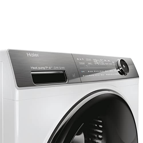 Haier HD90-A3Q979U1 I-PRO Serie 7 PLUS Warmtepompdroger, 9 kg/A+++, extreem stil, slechts 59 dB/Smart Home, Wi-Fi & hOn app, XL-trommel/trommelverlichting - Image 6