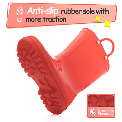 K KomForme unisex-child Rain Boots4