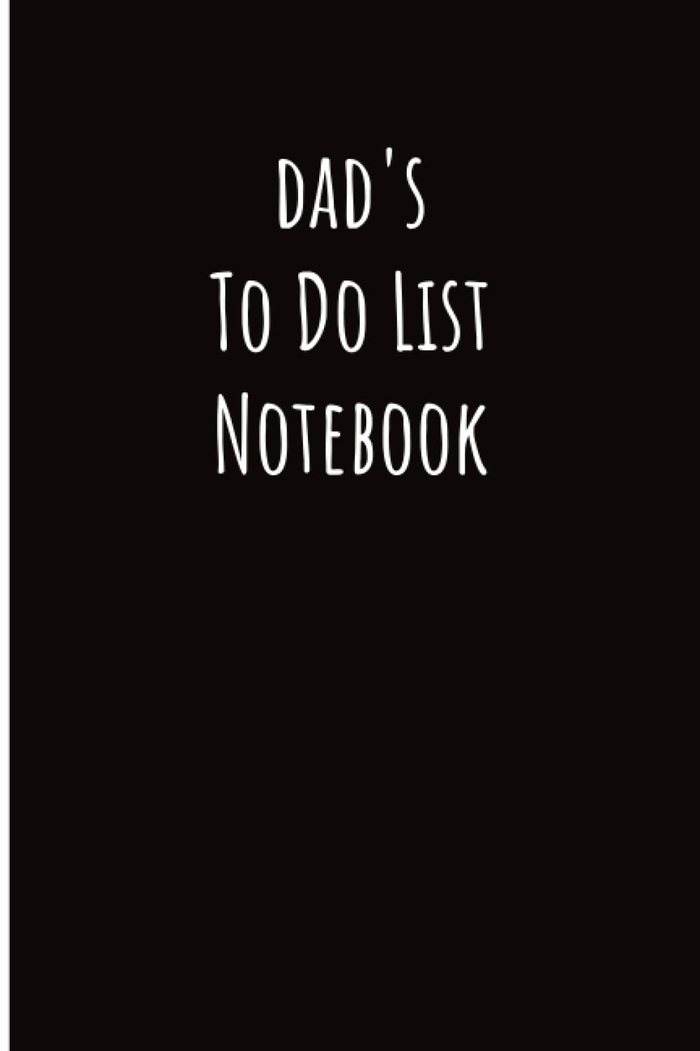 Dad's To Do List Notebook