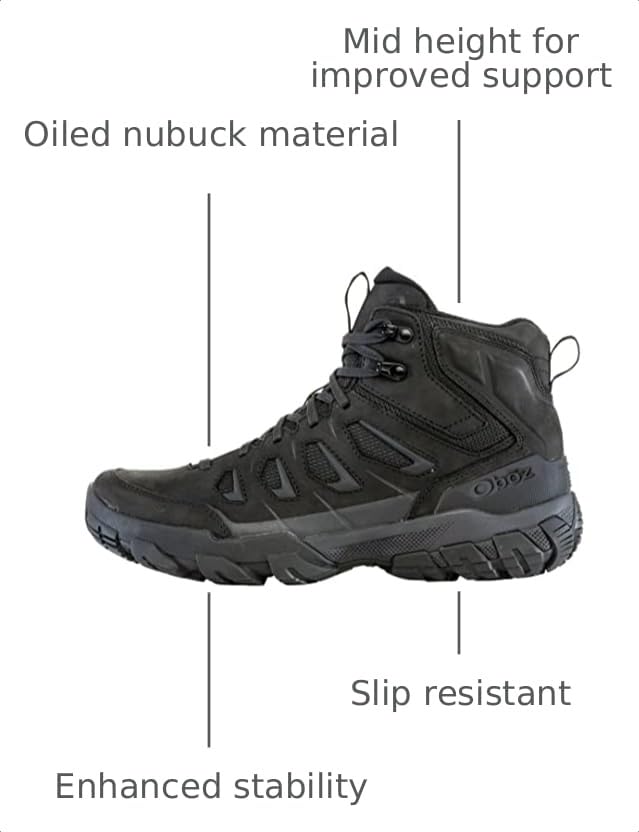 Image of Oboz Men's Sawtooth X Mid Hiking Boot