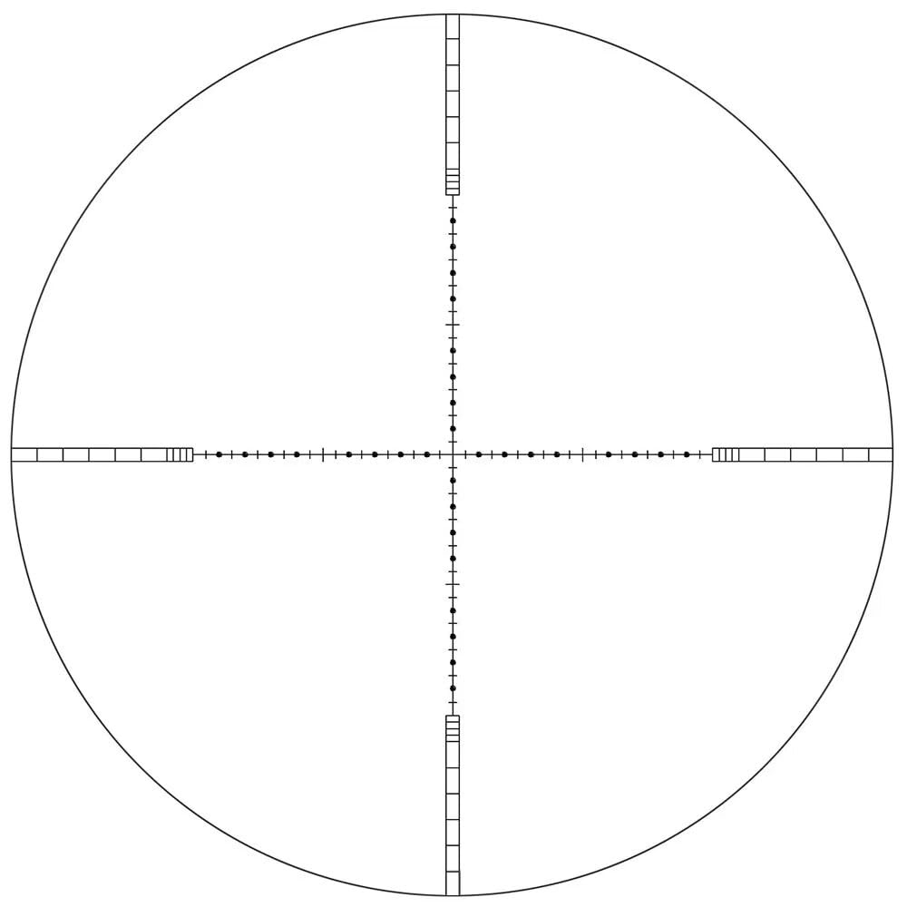 WestHunter Optics WHT-C 6-24X50 SFP Lunette de Tir de Précision 1 Pouce 25,4 mm Second Plan Focal 1/10 MIL Montage Picatinny