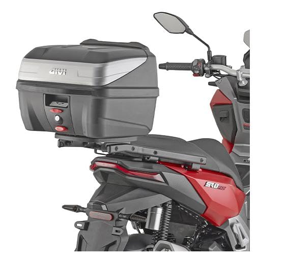 Attacco/supporto portapacchi posteriore specifico per bauletto MONOLOCK per VOGE SR1 125 ADV 2024-2025
