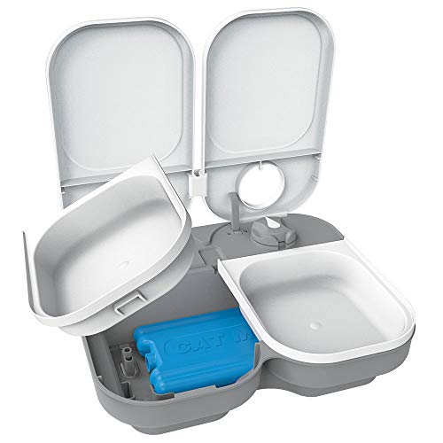 cat feeder with ice pack