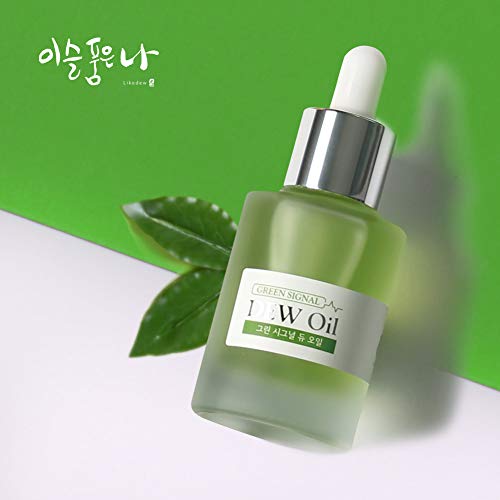 Like Dew Green Signal Dew Oil, Vegan, Anti-Aging, Facial Oil, 1.01Oz 30Ml Relaxing Soothing Cooling, 100% Pure, Revitalizes Skin, Face Oils And Serums, For Dry Skin, Moisturizer #TOP3