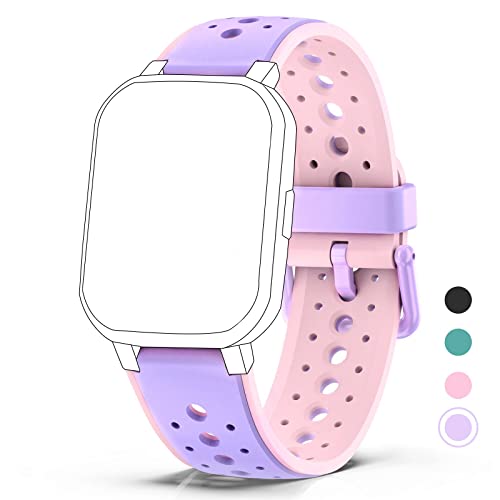DIGEEHOT Kids Fitness Watch Band, Kids Smartwatch Replacement Watch Strap for H79 (Purple)