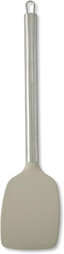 Miniatura 3 de Core Kitchen Juego de utensilios de cocina de silicona y acero inoxidable de 5 piezas, resistentes al calor, sin BPA, piedra lunar
