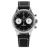 Vetro zaffiro Seagull ST1901 Panda Reverse Chronograph Sapphire, Display, 2 cinturini 1963 BNIB, Cinturino