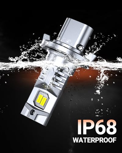 Image of SEALIGHT ๐๐๐ /๐๐๐๐ Fog Bulbs, 50,000LM 900% Ultra-Bright 6500K Cool White 70000Hrs Lifespan H13 Fog Light Bulbs, Pack of 2