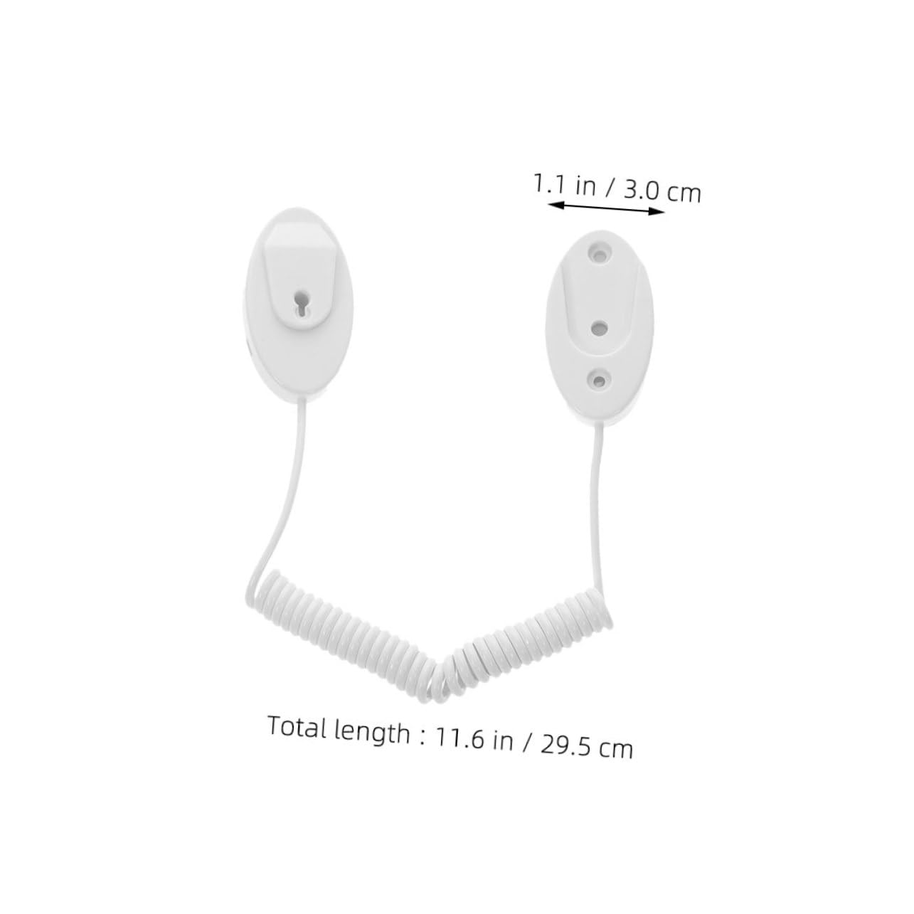 Mikikit Multi-function Phone Lanyard with Phone Clips Anti-lost Rope for Remote Security Cable Retractable Phone Belt Adhesive for Daily Use