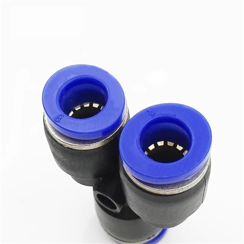 Conector neumático de plástico PY-4 para reparar líneas de aire sin herramientas 5